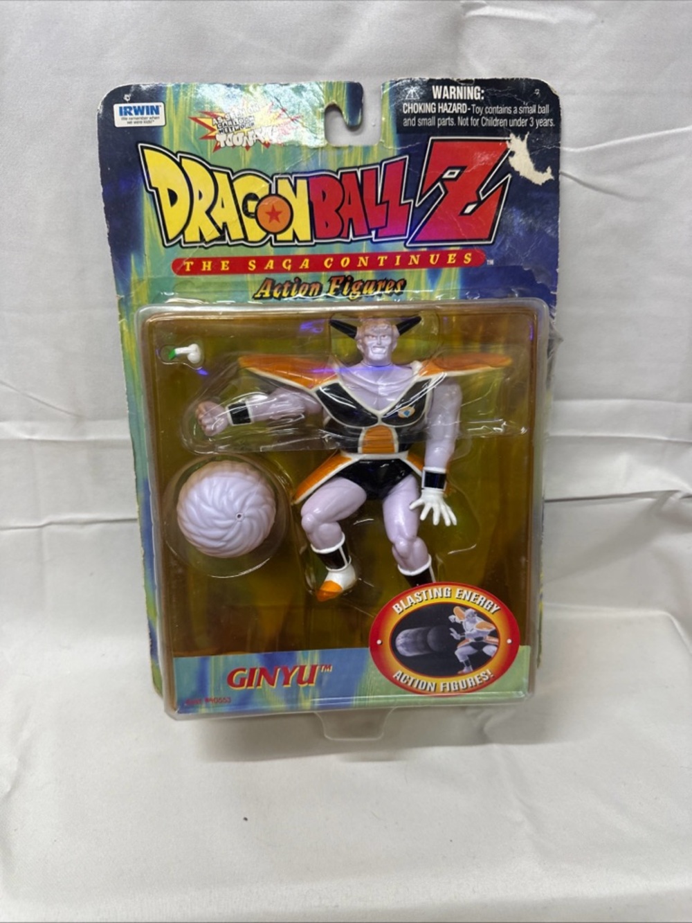 Dragon Ball Z Ginyu Action Figure - Purple & Black (IRWIN)